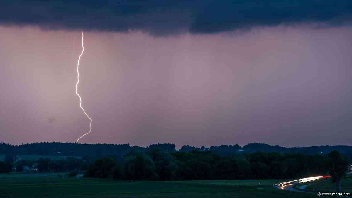 Gewitter legt Holzkirchen lahm: 30 Minuten lang kein Strom