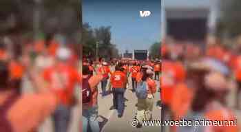 Prachtig: FIFA Fan Festival in Mexico kleurt uren voor Nederland-Marokko al oranje