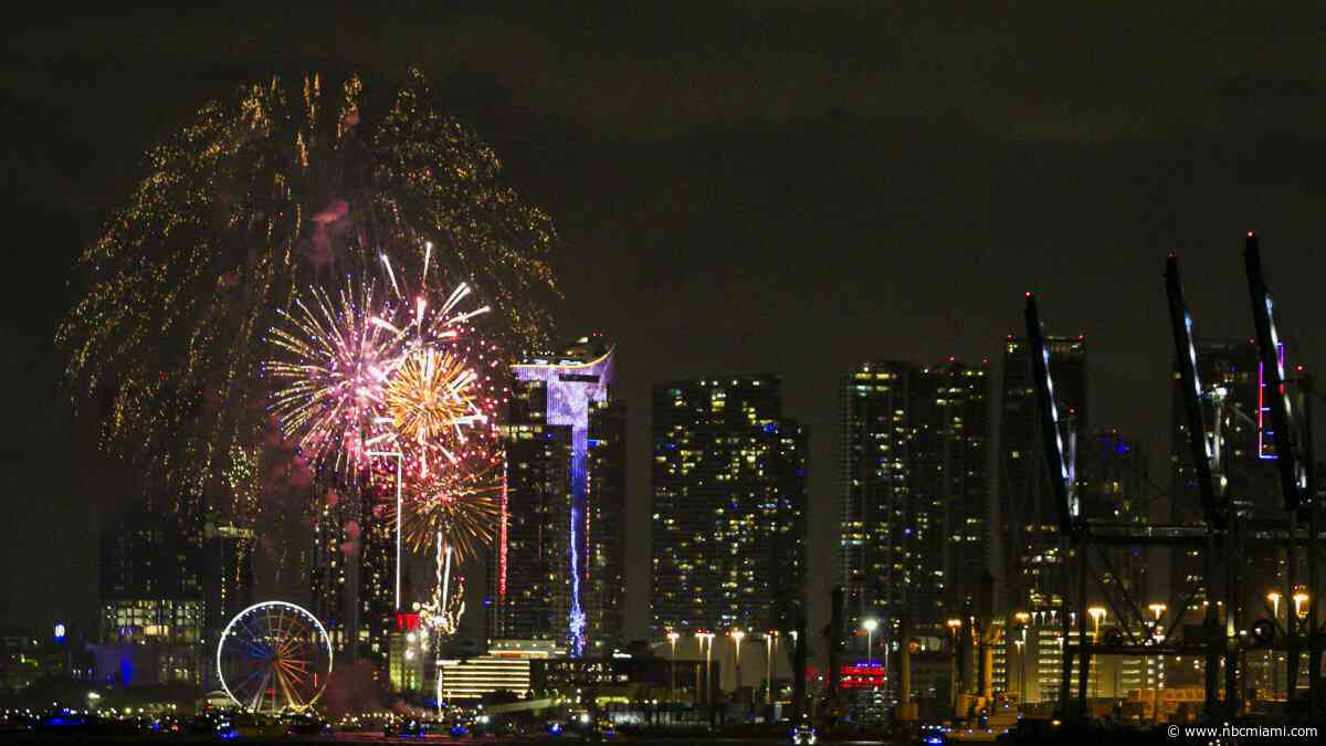 10 places to watch the fireworks in South Florida for 4th of July 2026
