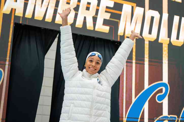 Mary-Ambre Moluh Downs French Record in 50 Back in 27.20 at French Elite Championships