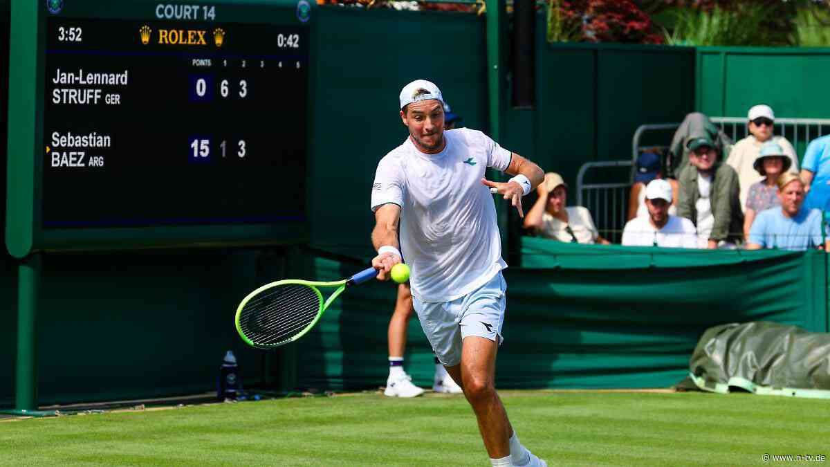 Jetzt gegen Lokalmatador?: Struff meistert furiose Wimbledon-Achterbahnfahrt