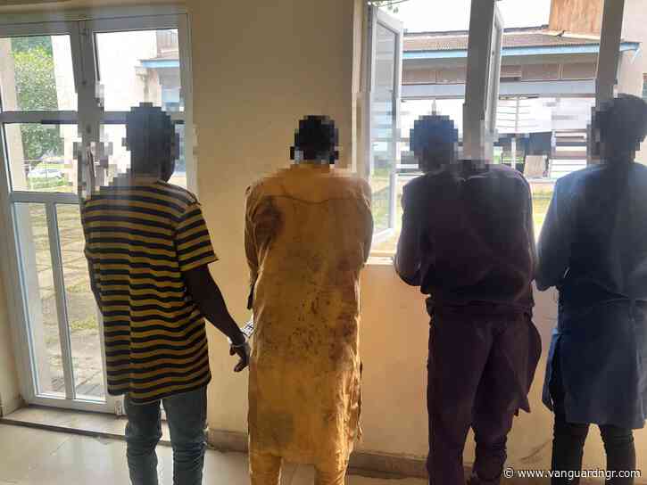 Police rescue abducted children in Ibarapa forest, arrest four suspects, recover firearms