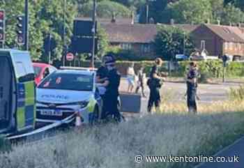 Sizeable police presence spotted outside school