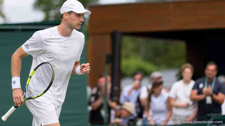 Opgeluchte Botic van de Zandschulp kijkt uit naar verrassende volgende Wimbledon-opponent: ’Deze jongen kan ook echt wel tennissen’
