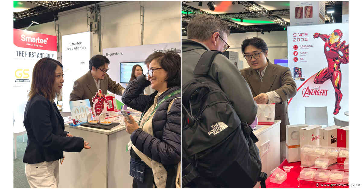 Smartee met en avant sa technologie de repositionnement mandibulaire et ses solutions d'aligneurs pour le sommeil lors du salon EOS 2026