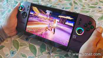 I tried a Windows handheld PC, and its docking system made it my ideal travel companion