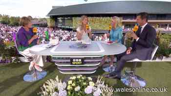 Clare Balding and BBC's Wimbledon team left very surprised by Jannik Sinner 'rule breach'