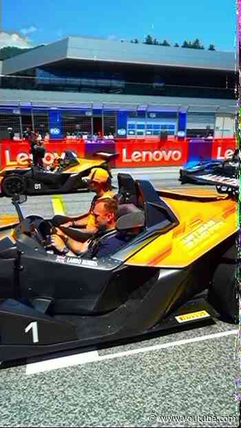Recording drivers parade on our camcorder 📹