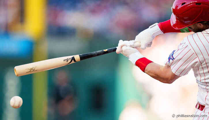 Did Bryce Harper break his signature heavy cycle bat?