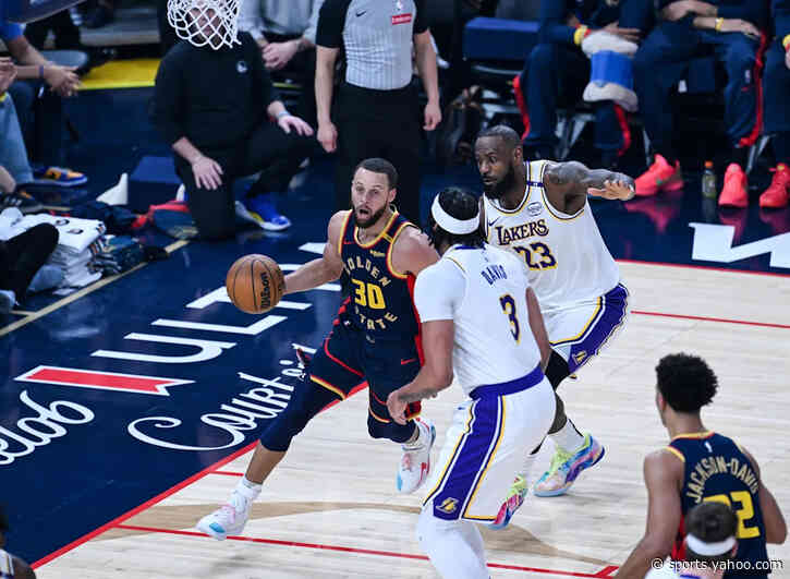 Report: Warriors have eyes set on Anthony Davis and LeBron James joining Steph Curry