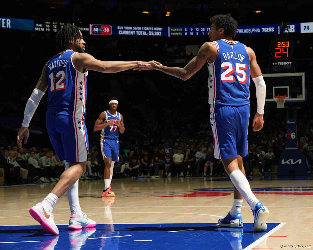 Report: Sixers pick up team options on Dominick Barlow, Dalen Terry; decline Trendon Watford’s option