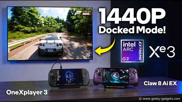 Handheld PCs Finally Conquer 1440P Gaming with the ARC B390 iGPU