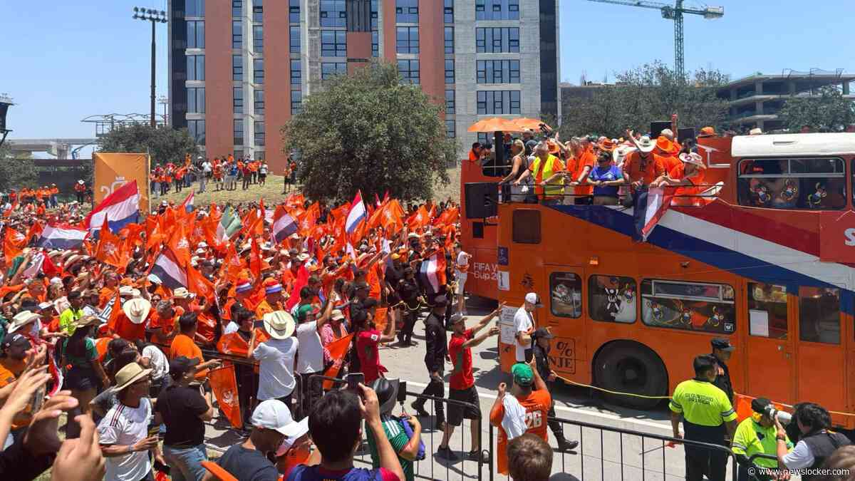 LIVE Nederlands elftal | Oranje-fans nemen straten Monterrey over, mars in volle gang