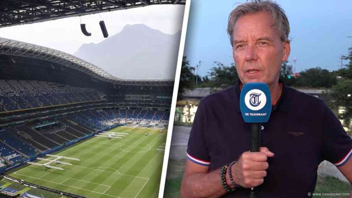 Valentijn Driessen over stadion Nederland - Marokko: ’Binnen is het bloedheet!’