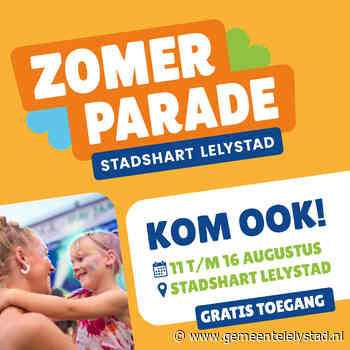 Zomerparade laat Stadshart Lelystad zes dagen bruisen