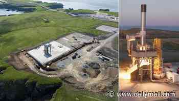 Rocket blast! Furious islanders now need passes to access their own property near spaceport ahead of launch