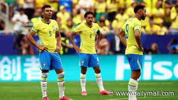 ITV commentator hammers Casemiro for first half display against Japan, claiming ex-Man United star looks 'a shadow of his former self' at World Cup - only for him to go on and score!