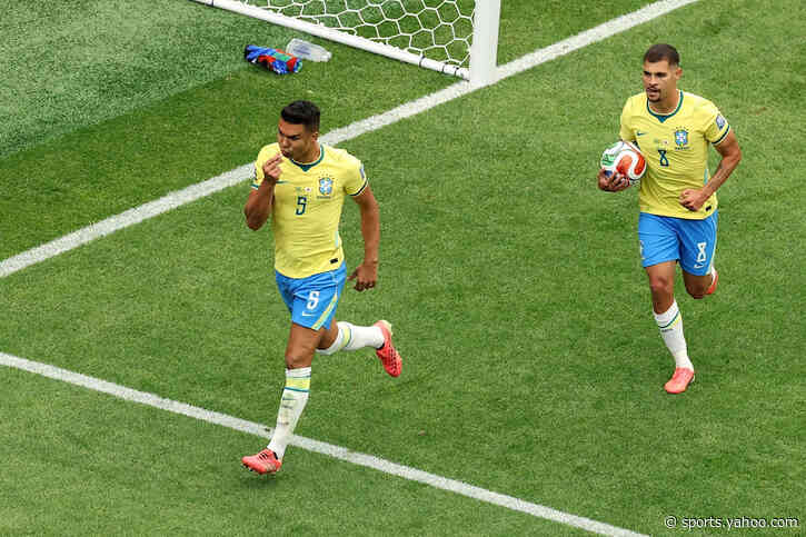 That 6️⃣7️⃣ celebration was a bit much, wasn't it? Brazil veteran levels