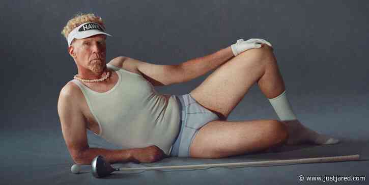 Will Ferrell’s ‘The Hawk’ Strips Down to His Underwear for Skims Campaign (Photos & Video)