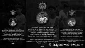 Marítimo de La Guaira informa la muerte de tres futbolistas menores de edad