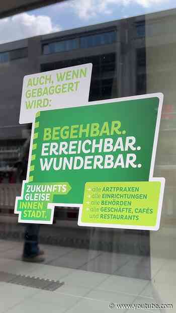 #Baustellenreporterin - MVB-Gleise Alter Markt