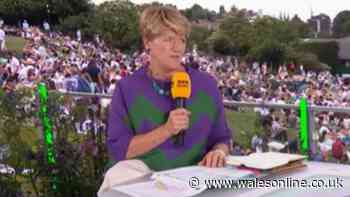 Clare Balding left gobsmacked on BBC as Novak Djokovic turns heads at Wimbledon