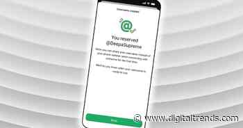 How to reserve your WhatsApp username