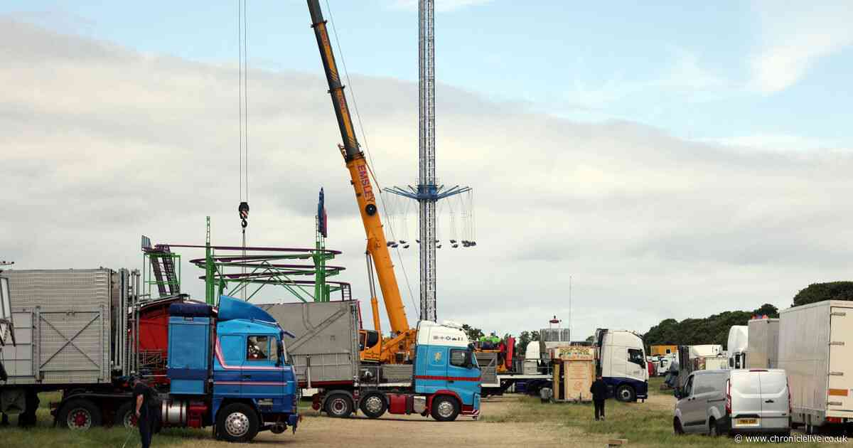 22 pictures as the Hoppings fairground is dismantled after a scorching 2026 event