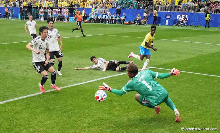 Japan's World Cup ends, but Zion Suzuki's fingertip save on Vinícius Júnior lives on