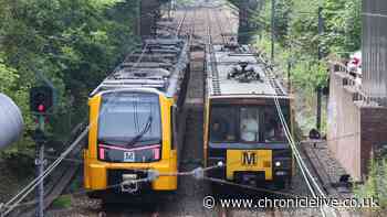 Old Tyne and Wear Metro train spotted after last official week of service