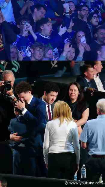 Three scenes. One unforgettable moment as the #Canucks select Malhotra.