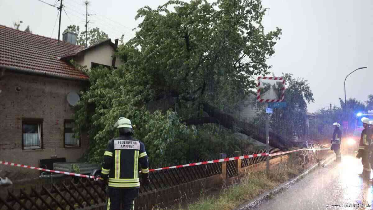 Unwetterwarnung für die Region Südostbayern aufgehoben