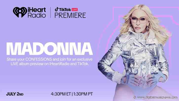 What’s a ‘Next-Generation Release Format’? TikTok, iHeartRadio Join Forces to Preview Madonna’s ‘Confessions II,’ Promising a Sweeping Multi-Platform Impact