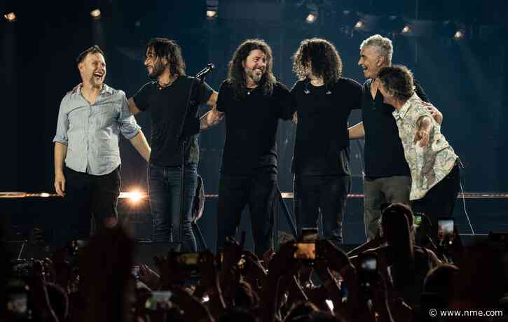 Foo Fighters jammed with Dave Grohl’s daughter’s boyfriend and a man dressed as Mentos in Liverpool