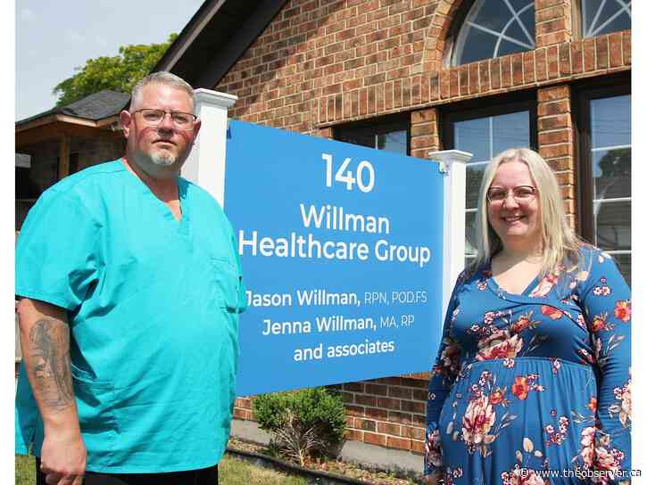 Sarnia couple open foot care and psychotherapy clinic