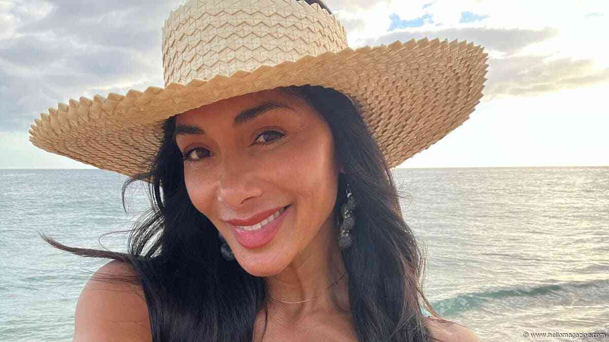 Birthday girl Nicole Scherzinger, 48, sizzles in tiny neon bikini in jaw-dropping beach photo