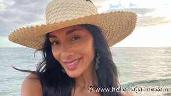 Birthday girl Nicole Scherzinger, 48, sizzles in tiny neon bikini in jaw-dropping beach photo