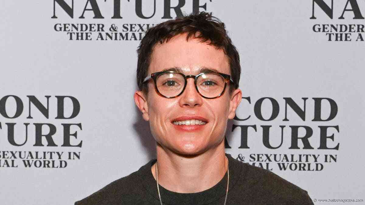 Elliot Page supported by celebrity friends after sharing rare new photo with comedian girlfriend
