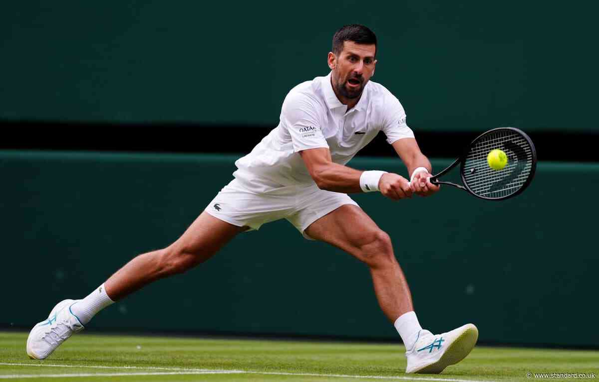 Wimbledon 2026 LIVE: Djokovic victorious on Centre Court after Sinner wins thrilling five-set opener