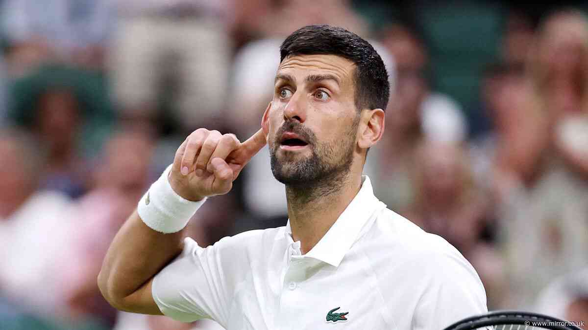 Fuming Novak Djokovic clashes with Wimbledon fans as atmosphere turns sour