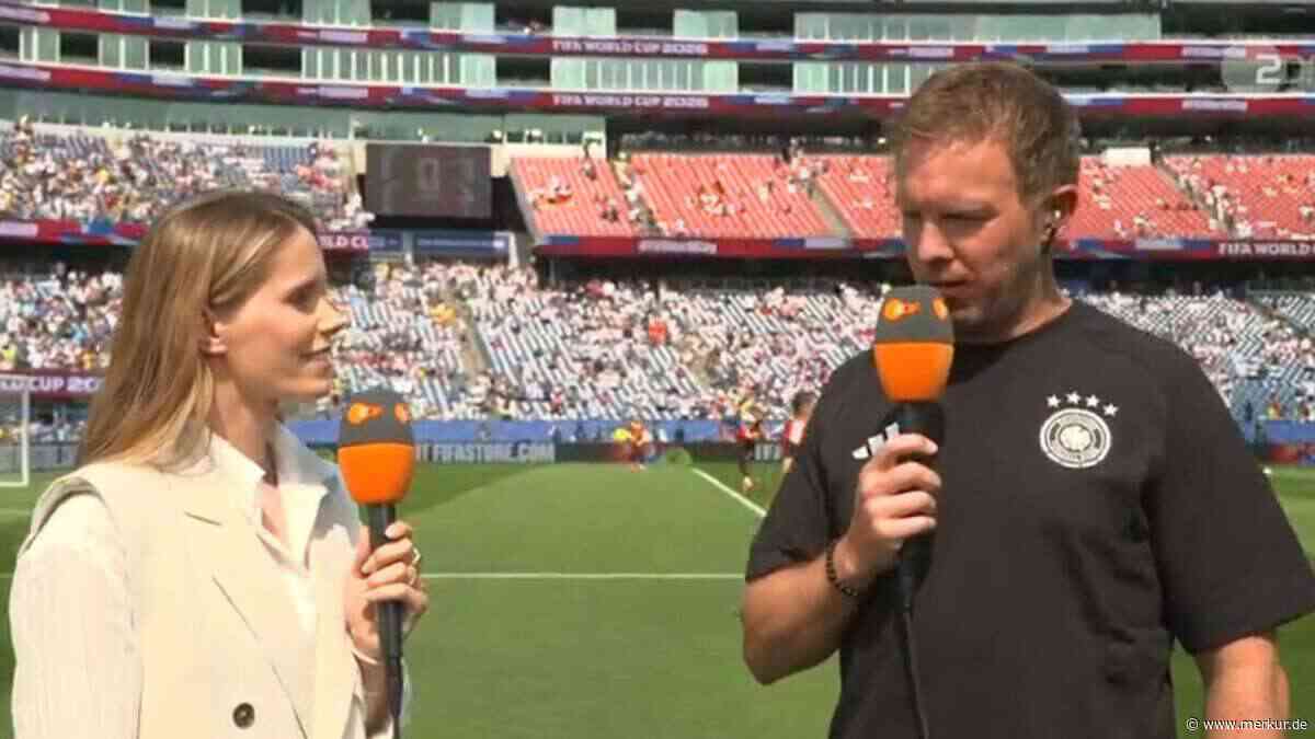Nagelsmann lässt ZDF-Reporterin gleich zweimal auflaufen: „Ist beim K.o.-Spiel immer so“