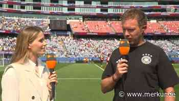 Nagelsmann lässt ZDF-Reporterin gleich zweimal auflaufen: „Ist beim K.o.-Spiel immer so“