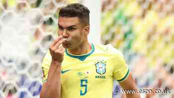 Casemiro: 'Calm' key to Brazil win over Japan