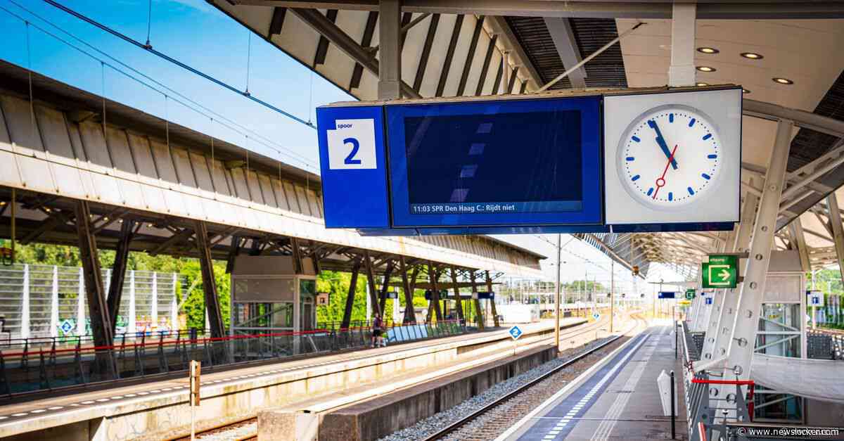 Tot zeker donderdagavond geen treinen tussen Rotterdam en zuiden van Nederland, kabels beschadigd door oververhitting