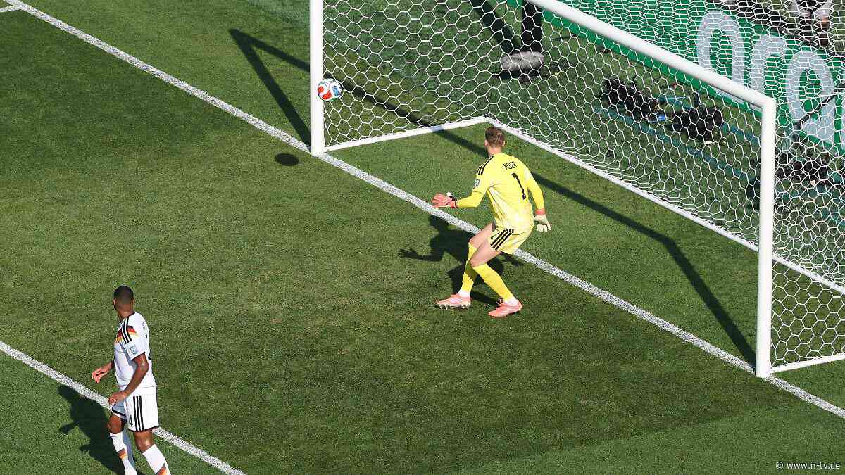 WM-Aus droht: DFB-Team steht zur Halbzeit vor dem Desaster