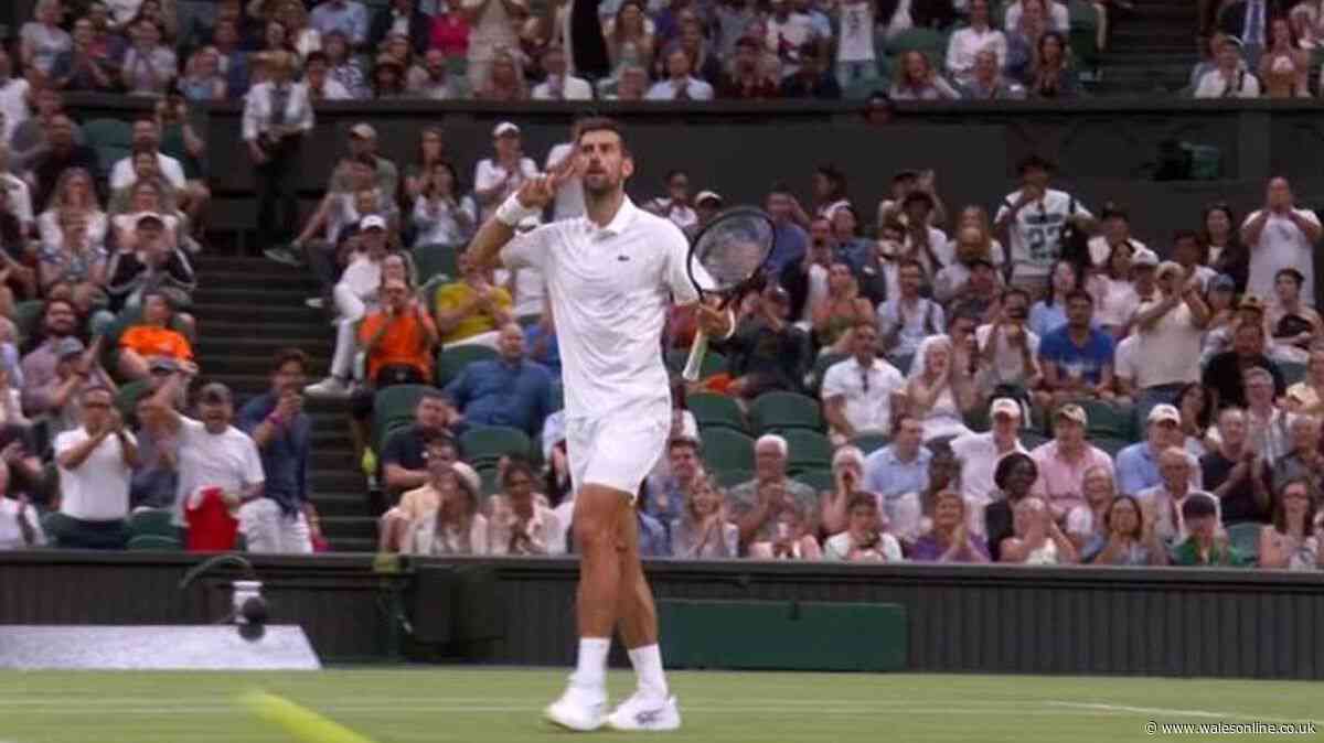 Novak Djokovic bites back at Wimbledon crowd as tensions rise on Centre Court