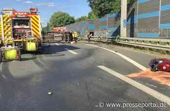 FW-GE: Verkehrsunfall auf der A 42