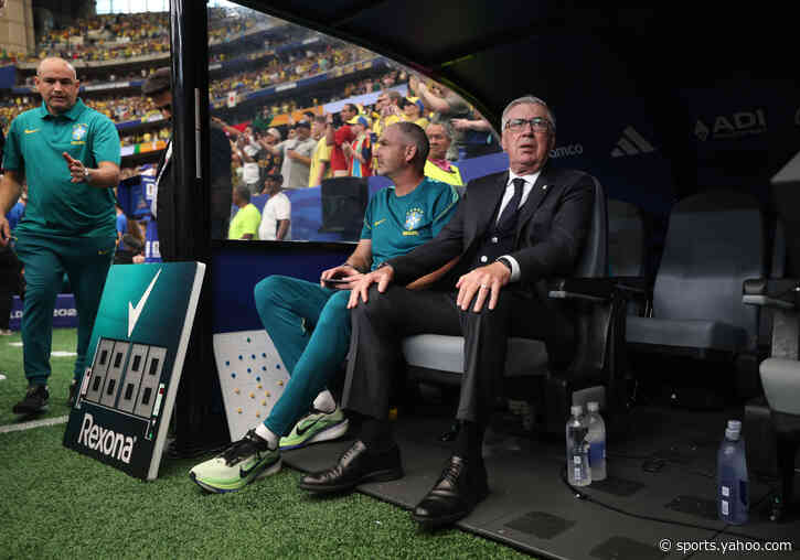Video: Don Carlo Ancelotti keeps calm amid Brazil madness