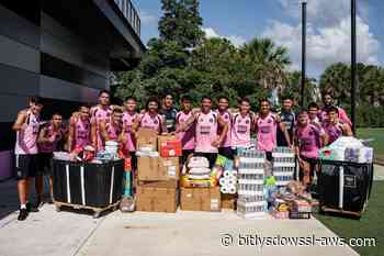 Inter Miami recolectó donaciones para ayudar a Venezuela tras los terremotos del 24 de junio