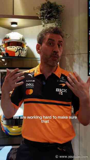 Joining Andrea for a race debrief 🤝